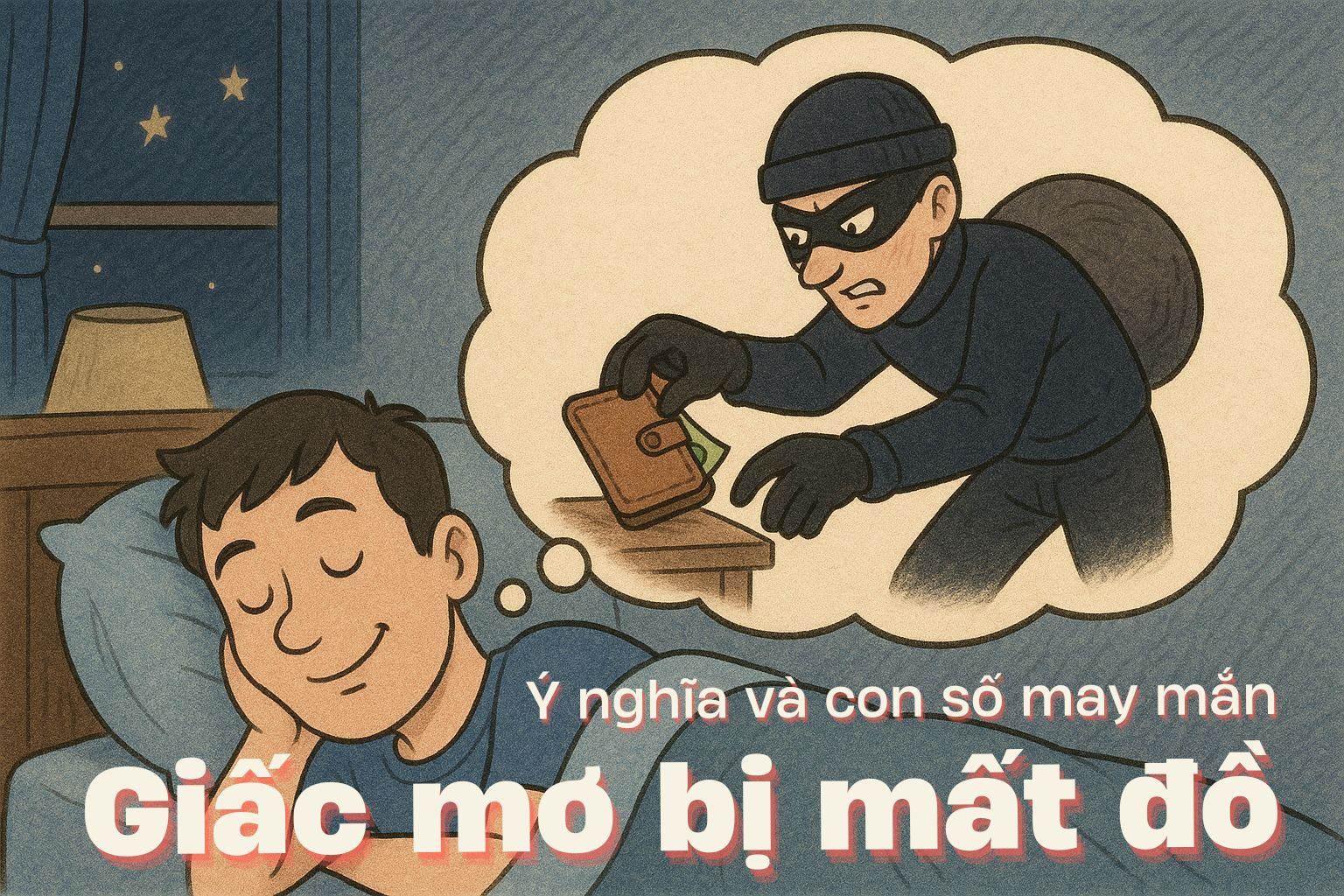  Ý nghĩa khi nằm mơ bị mất đồ và con số may mắn